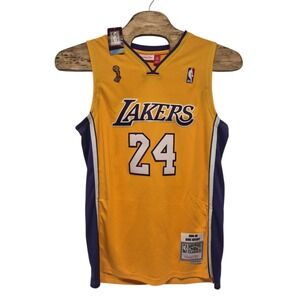Mitchell & Ness Los Angeles Lakers Kobe Bryant #24 Jersey Yellow Purple Size XL